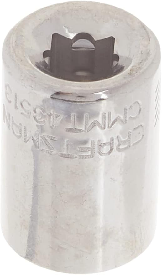 CRAFTSMAN Deep Socket, Metric, 1/4-Inch Drive, 12mm, 6-Point (CMMT43513) (Pack of 4)