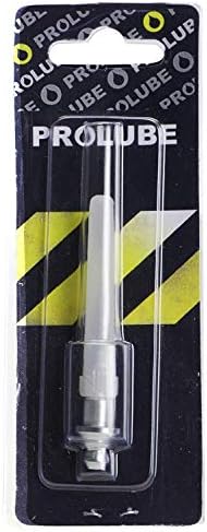 Groz PROLUBE Grease Injector Needle, 1-1/2 Inch Stainless Steel, 18-Gauge, 6,000 Max PSI, Grease Fitting Connection, Protective Sleeve Included, Pack of 2 (44880-2)