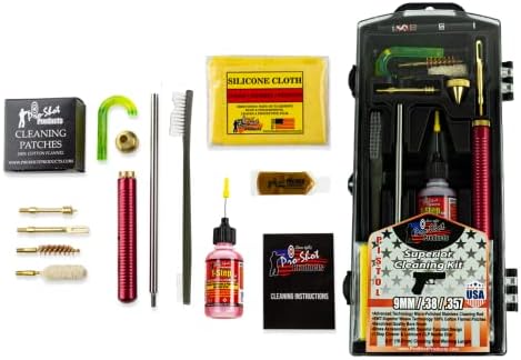 Pro-Shot Gun Cleaning Kits: Universal, Rifle, Pistol, and Shotgun Cleaning Kits with Premium Stainless Micro-Polished Rods, Brushes, Jags, Patches, CLP & Grease – Made in USA