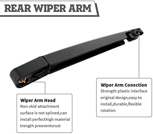 Rear Windshield Wiper Arm & Blade Assembly for KIA Sorento 2016-2020