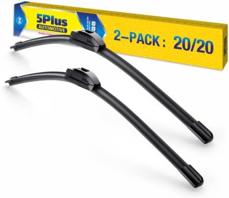 20"-2 Pack Windshield Wiper Blades Replacement For Ford F150 F250 F350 F450 F550 2008-1999 Expedition 2006-1999 Explorer 2010-2005 Mustang 2004-1999, Windshield Wiper Blades For My Car