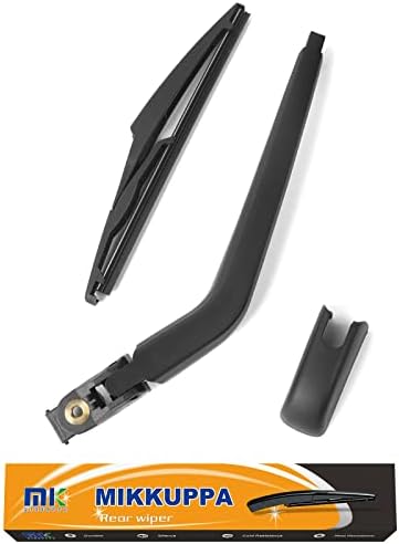 Replacement for 2009-2019 Dodge Journey Rear Wiper Arm Blade - MIKKUPPA Back Windshield Wiper Assembly Replacement - All Season Natural Rubber Cleaning Window