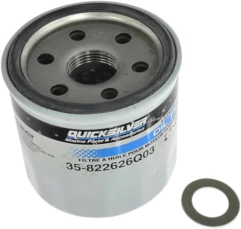 Quicksilver 4-Stroke Oil Change Kit – for Mercury Outboard Engines – 15, 20, 25, 30, 40, 50, 60, 75, 90, 115, 150, 175, 200, 225, 250, 300, 350, 400 HP