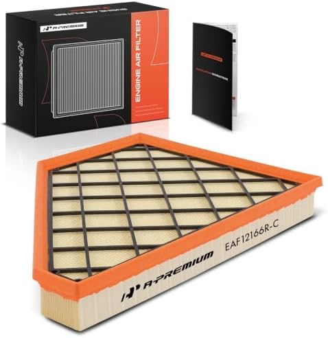 A-Premium Engine Air Filter Compatible with Buick, Cadillac, Chevrolet, GMC
