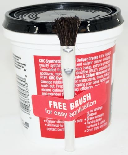 CRC 05353-12PK Synthetic Brake & Caliper Grease, 12 fl. oz., 12 Pack
