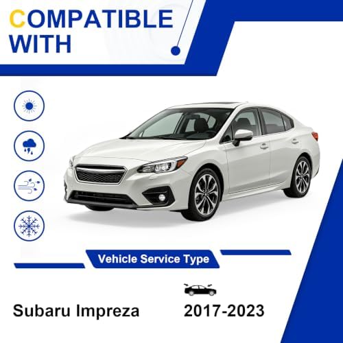 KAIYI 3 Pack Windshield Wipers Compatible with Subaru Impreza 2017-2023