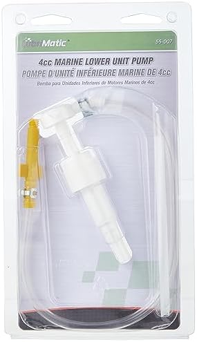Plews 55-007 4cc Bottle Pump and 3/8"- 16" Swivel Plastic Marine Filler Fitting
