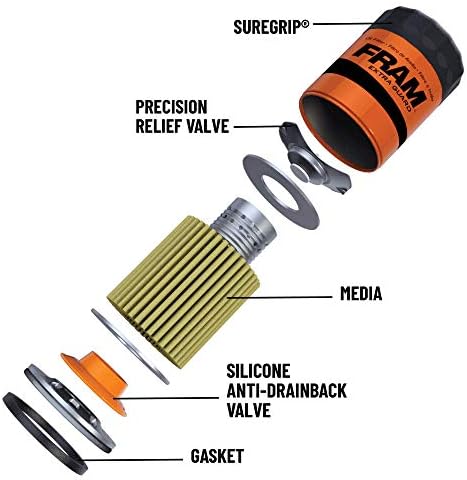 FRAM Extra Guard PH2870A, 10K Mile Change Interval Spin-On Oil Filter