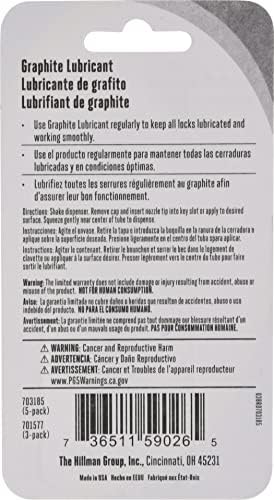 Hillman 703185 Graphite Tube 3G, White Key Lock Lubricant