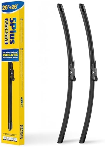 5 PLUS Custom-Fit Wipers fits 2013-2020 Ford Fusion Wiper Blades