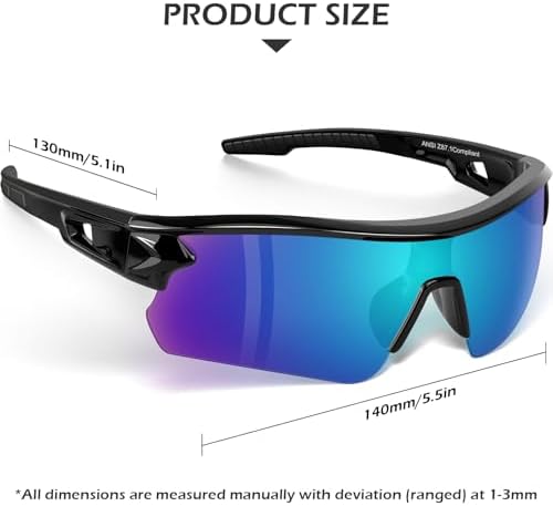 OXG Work Safety Glasses for Men Women, ANSI Z87.1 UV Protection