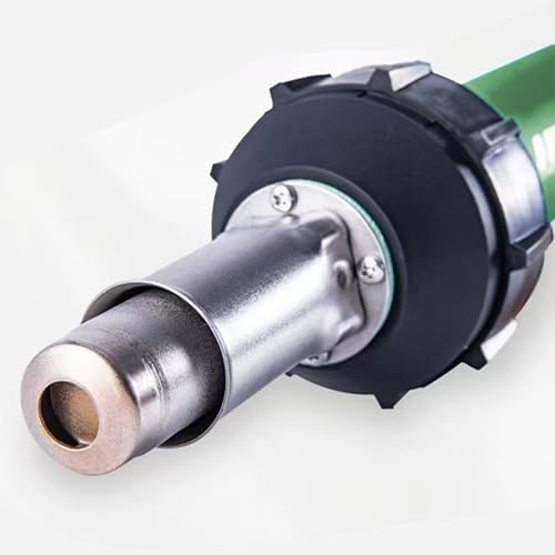 110V 1600W JIADING Professional Hot Air Plastic Welder Hot Air Torch Plastic PVC Welding Gun Welder with Speed Nozzle Roller Heat Element (B)