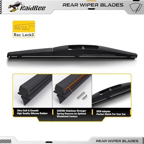 Rear Wiper Blade 14 inch, OEM Replacement for Honda CR-V 2007-2011/Fit 2009-2020/Pilot 2003-2022, Subaru Forester 12-24/Ascent 19-23/Outback 05-24 +More Rear Windshield Wiper(14-B)