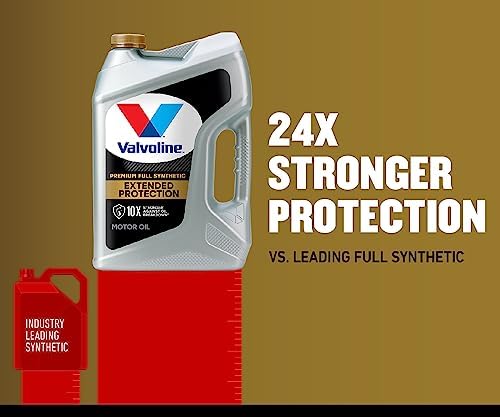 Valvoline Motor Oil, SAE 0W-20, 5 QT | Full Synthetic | Extended Protection | Pack of 2