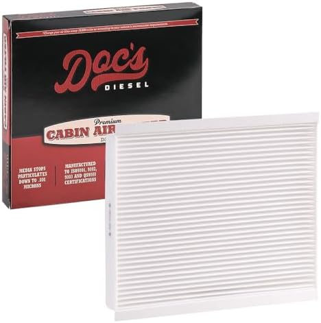 Doc's Diesel Cabin Air Filter, Fits 6.7L Powerstroke Ford F-250 2017-2026