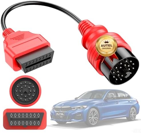 Autel Original 20 Pin to 16 Pin OBD2 Cable for BMW