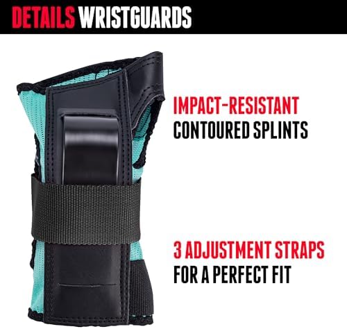 Triple Eight Saver Series 3-Pack Pad Set – Ideal for Skateboarding, in-line Skating, Roller Skating, and Biking