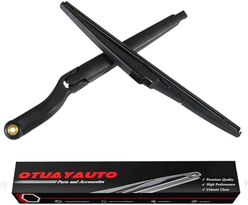 OTUAYAUTO Rear Windshield Wiper Arm Blade Set - Replacement for Lexus GX460 2010-2023 - Factory Style Back Wiper Cover Accessories Assembly for Rear Window