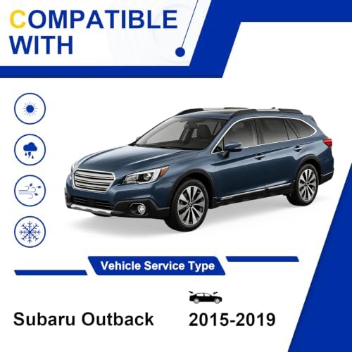 KAIYI 3 Pack Windshield Wipers Compatible with Subaru Outback 2015-2019