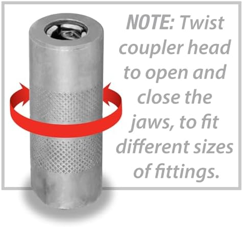 Performance Tool W54234 Small Diameter Grease Gun Coupler 1/8 in. NPT