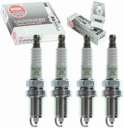4 pc NGK V-Power Spark Plugs for Honda Civic 1.5L 1.6L L4 1992-2000