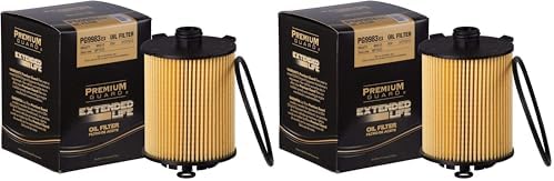 Premium Guard Extended Life Oil Filter up to 10k Miles PG9983EX | Fits 2012-2025 Volvo XC60, 2016-2025 XC90, 2019-2025 XC40, 2015-2025 S60, 2017-2025 S90, V60 Cross Country, 2015-2025 V60 (Pack of 2)