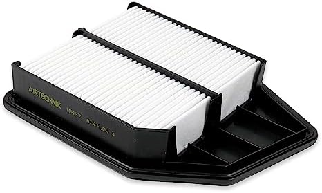 AirTechnik CA10467 Replacement Engine Air Filter | Fits 2008-2012 Honda Accord L4 2.4L, 2012-2015 Honda Crosstour L4 2.4L - 17220-R40-A00