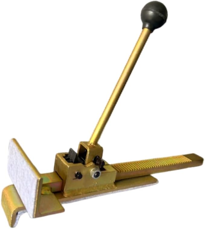 Hardwood Flooring Jack, Quick Release Positioning Tool for Straighten & Install Hardwood Floor Vinyl Plank, Floor Gap Fixer Tool Laminate Flooring Jack with Felt, Protect Floor from Scratches