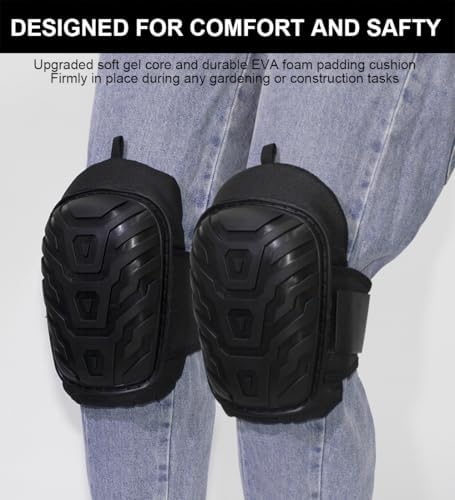 SUJAYU Work Knee Pads for Men Construction, Gardening Knee Pads for Work Kneepads for Construction, Rodilleras de Trabajo Rodilleras Para Dolor de Rodillas
