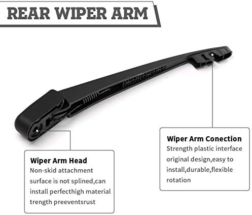 Rear Wiper Arm Blade for Subaru Forester 06-20 Outback Impreza 05-17