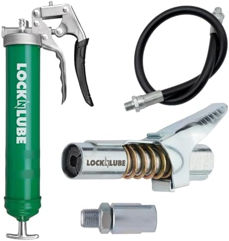Lock N Lube Pistol Grip Heavy Duty 5000 Psi Grease Gun