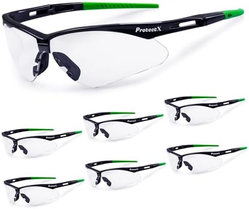 ProtectX Safety Glasses for Men & Women, Safety Sunglasses