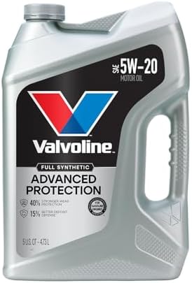 Valvoline Advanced Full Synthetic SAE 5W-20 Motor Oil 5 QT