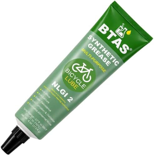 BTAS Multipurpose Bike Grease for Daily Bearing Assembly & Maintenance 4oz