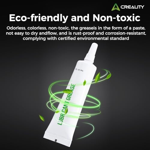 Creality Lubricant Grease for 3D Printer Parts Gear None Toxic Odorless Noise Reduce & Lubricating Oil Lubricant Paste for Ender 3/Ender 5/Ender 3 V3/Ender 3 V3 SE/KE/K1/K1C/K1 Max (Pack of 2)