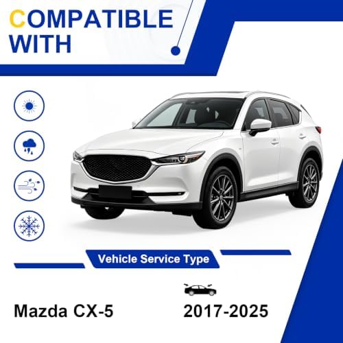 KAIYI 3 Windshield wipers Compatible with Mazda CX-5 2017-2025