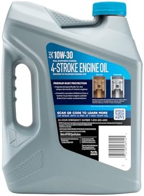 Valvoline 4-Stroke Marine Full Synthetic Engine Oil 1 Gallon