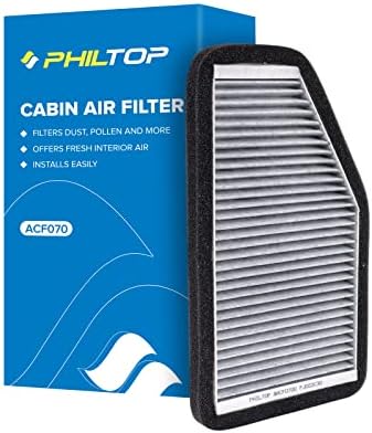 PHILTOP CF10548 HEPA Cabin Air Filter for Ford, Mercury, Mazda