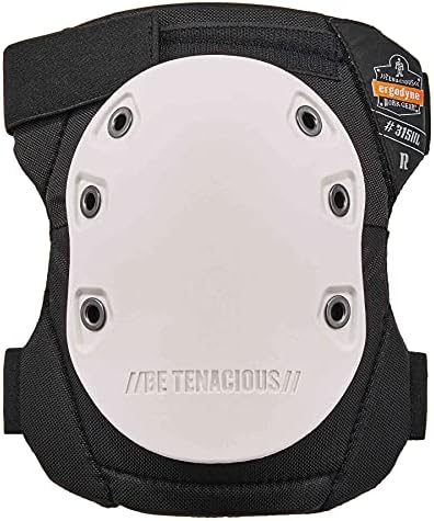 Ergodyne ProFlex 315HL Textured Cap Knee Pads, Hook & Loop Closure