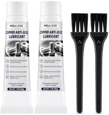 WELLOCKS Copper Anti-Seize Grease, 2PCS 30g for Automotive Metal Parts