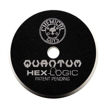 Chemical Guys BUFX114HEX6 Hex-Logic Quantum Light-Medium Polishing Pad, White (6.5 Inch Pad Made for 6 Inch Backing Plates)