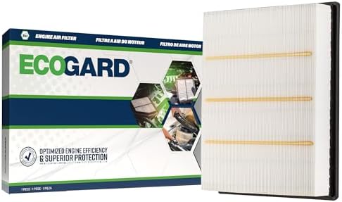 ECOGARD XA5314 Premium Engine Air Filter | Fits 1999-2013 Chevrolet Silverado 1500, GMC Sierra 1500 4.3L, 4.8L, 5.3L; 2001-2014 Silverado 2500 HD, Sierra 2500 HD 6.0L