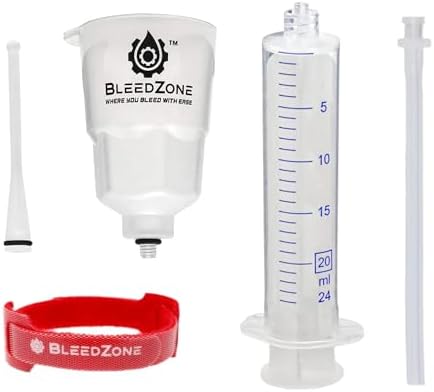 BleedZone Brake Bleeder Kit Compatible with Shimano Hydraulic Brakes, MTB