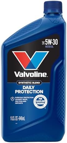 Valvoline Daily Protection SAE 5W-30 Synthetic Blend Motor Oil 1 QT