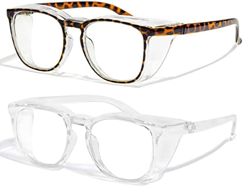 Safety Glasses Anti Fog Clear Blue Light Blocking Eye Protection Nurse Goggles for Women Men