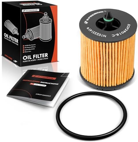 A-Premium 10K Miles Protection Oil Filter Compatible with Chevrolet, Saturn