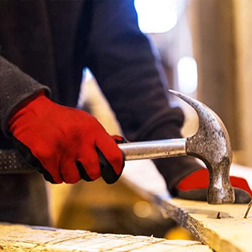 Evridwear Nitrile Coated Work Gloves for Men & Women