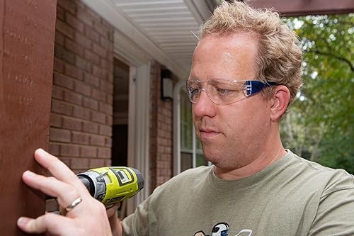 G & F Products EyePRO Safety Glasses, Impact Resistant, UV400 Protection, Clear Polycarbonate Lenses, Scratch & Anti-Fog, ANSI Z87.1 Certified, Adjustable Temples, Unisex, 6/12 Pack