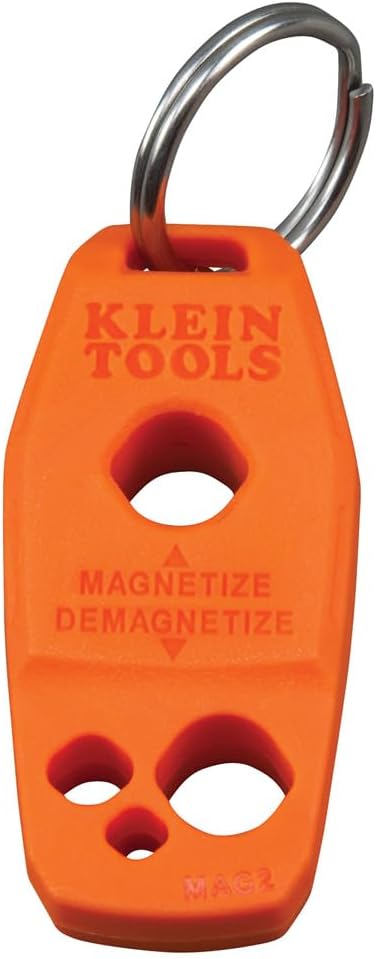 Klein Tools 85148 Screwdriver Set with Magnetizer/Demagnetizer for Magnetic Tips, Flathead and Phillips, Home Improvement, 9-Piece