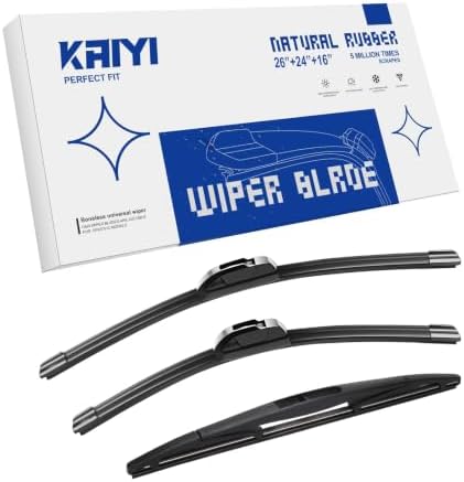 KAIYI 3 Windshield wipers Compatible with Honda Passport 2019-2025